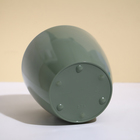 Кашпо для цветов, d=17 см, 2.7 л, пластик, зелёное, шалфей - Фото 2