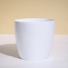 Кашпо для цветов, d=19 см, 3.5 л, пластик, белое - Фото 6