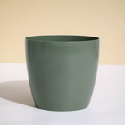 Горшок для цветов, d = 19 см, 3,5 л, пластик, зелёный шалфей - фото 321782266