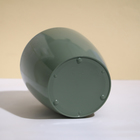 Кашпо для цветов, d=19 см, 3.5 л, пластик, зелёное, шалфей - Фото 2