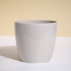 Кашпо для цветов, d=19 см, 3.5 л, пластик, бежевое - Фото 5