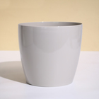 Кашпо для цветов, d=21 см, 5.2 л, пластик, бежевое - Фото 5