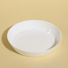 Поддон для горшка, d = 10 см, пластик, белый - Фото 4