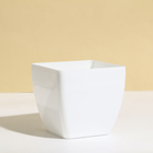 Кашпо для цветов, 13×13 см, 1.5 л, пластик, белое - Фото 6