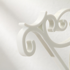 Кронштейн для подвесных кашпо, пластик, белый - Фото 9