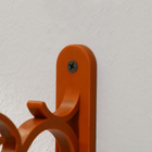 Кронштейн для подвесных кашпо, пластик, коричневый - Фото 8