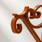 Кронштейн для подвесных кашпо, пластик, коричневый - Фото 9