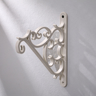 Кронштейн для подвесных кашпо, пластик, бежевый - Фото 7