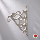 Кронштейн для подвесных кашпо, пластик, бежевый - Фото 11