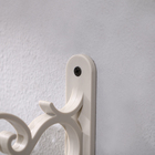 Кронштейн для подвесных кашпо, пластик, бежевый - Фото 9