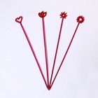 Опора для орхидей, h=44 см, пластик, малиновая, МИКС - Фото 14