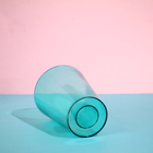 Горшок для орхидей, 1,2 л, 12,5 × 16,6 см, пластик, прозрачно-бирюзовый - Фото 2