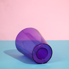 Горшок для орхидей, 1,2 л, 12,5 × 16,6 см, пластик, прозрачно-фиолетовый - Фото 2