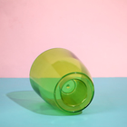 Горшок для орхидей, 2 л, 14.8×16.2 см, круглый, пластиковый, прозрачно-зелёный - Фото 2