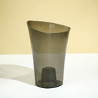 Горшок для орхидей, 1,3 л, 13,6 × 14,1 × 20 см, пластик, прозрачно-серый - Фото 5