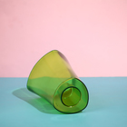 Горшок для орхидей, 1,3 л, 13,6 × 14,1 × 20 см, пластик, прозрачно-зелёный - Фото 2