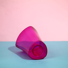 Горшок для орхидей, 1,3 л, 13,6 × 14,1 × 20 см, пластик, прозрачно-малиновый - Фото 2