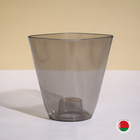 Горшок для орхидей, 2.5 л, 16.4×18.5 см пластиковый, прозрачно-серый - Фото 1