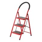 Стремянка с антискользящими ступенями ТУНДРА, 3 ступени - Фото 1