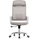 Компьютерное кресло Klit металл/сетка, хром/серый 58x58x112 см 10509425