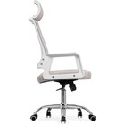 Компьютерное кресло Klit металл/сетка, хром/серый 58x58x112 см 10509425