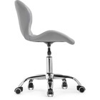 Компьютерное кресло Trizor металл/экокожа, хром/серый 53x53x69 см 10510439