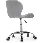 Компьютерное кресло Trizor металл/экокожа, хром/серый 53x53x69 см 10510439