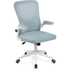 Компьютерное кресло Konfi пластик/ткань/сетка, белый/голубой 60x66x102 см - Фото 6