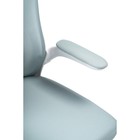 Компьютерное кресло Konfi пластик/ткань/сетка, белый/голубой 60x66x102 см - Фото 7