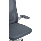 Компьютерное кресло Konfi пластик/ткань/сетка, белый/темно-серый 60x66x102 см - фото 121575762