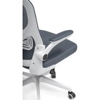 Компьютерное кресло Konfi пластик/ткань/сетка, белый/темно-серый 60x66x102 см - фото 121575763