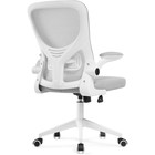 Компьютерное кресло Konfi пластик/ткань/сетка, белый/светло-серый 60x66x102 см - фото 121575770