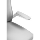 Компьютерное кресло Konfi пластик/ткань/сетка, белый/светло-серый 60x66x102 см - фото 121575775