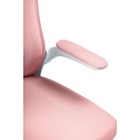 Компьютерное кресло Konfi пластик/ткань/сетка, белый/розовый 60x66x102 см - Фото 9