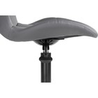 Компьютерное кресло Вальд металл/экокожа, черный/серый 47x54x70 см - фото 121575785