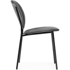 Стул на металлокаркасе Саранда металл/велюр, черный/серый 45x60x81 см  (артикул 10510502)  большой выбор товаров оптом и в розницу по низким ценам с доставкой