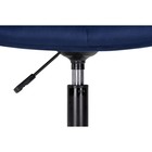 Кресло компьютерное «Честер», 490×600×840 мм, велюр, цвет чёрный/синий - Фото 10