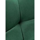 Стул на металлокаркасе Чилли металл/велюр, белый/зеленый 43,5x50x87,5 см 10510528