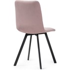 Стул для кухни «Чилли», на металлокаркасе, цвет чёрный/розовый - Фото 4