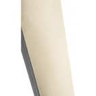 Стул на металлокаркасе Lamniel металл/экокожа, серый/бежевый 42,5x52,5x92 см  (артикул 10510579)  большой выбор товаров оптом и в розницу по низким ценам с доставкой