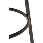 Стул барный Drezegomad, 410×410×750 мм, металл/экокожа, цвет серый/белый - Фото 4