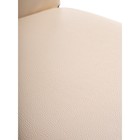 Стул на металлокаркасе Mirilis металл/экокожа, черный/бежевый 40x60x106 см 10510591