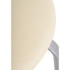 Стул барный Sadov металл/экокожа, серый/бежевый 41x47x104 см  (артикул 10510594)  большой выбор товаров оптом и в розницу по низким ценам с доставкой