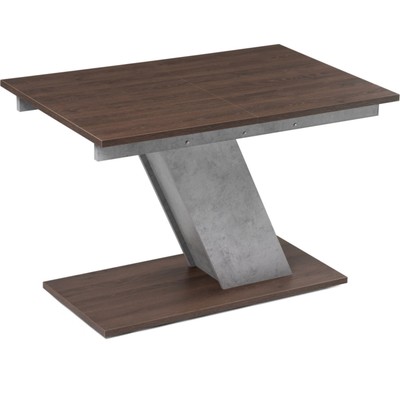 Стол деревянный Тирион ЛДСП, дуб табак/серый 80x120x78 см