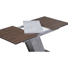 Стол деревянный Тирион ЛДСП, дуб табак/серый 80x120x78 см  (артикул 10510609)  большой выбор товаров оптом и в розницу по низким ценам с доставкой