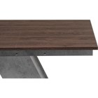 Стол деревянный Тирион ЛДСП, дуб табак/серый 80x120x78 см  (артикул 10510609)  большой выбор товаров оптом и в розницу по низким ценам с доставкой