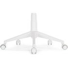 Компьютерное кресло Тибо пластик/велюр, белый/фиолетовый 60x60x81 см 10510636