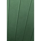 Компьютерное кресло Тибо пластик/велюр, черный/зеленый 60x60x81 см 10510637