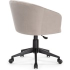 Компьютерное кресло Тибо пластик/велюр, черный/бежевый 60x60x81 см 10510639