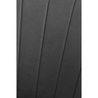 Компьютерное кресло Тибо пластик/велюр, черный/графит 60x60x81 см - Фото 7